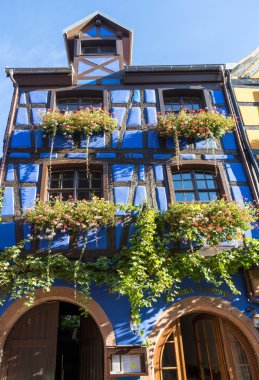 RIQUEWIHR, FRANCE/ EUROPE - SEPTEMBER 24: Architecture of Riquew