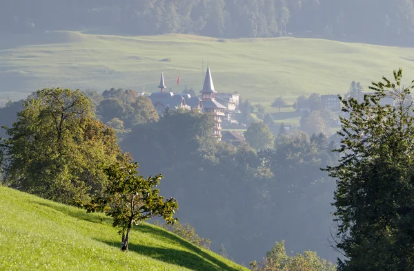 SARNEN, SWITZERLAND/ EUROPE - SEPTEMBER 21: View of an unusual b — Stock Photo, Image