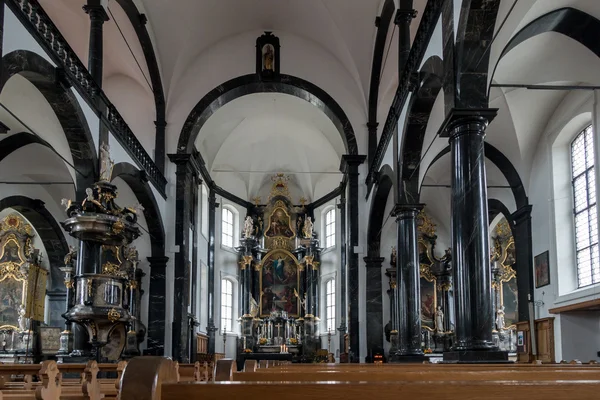 SACHSELN, SUÍÇA / EUROPA - SETEMBRO 22: Vista interior de S — Fotografia de Stock