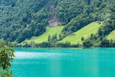 SACHSELN, SWITZERLAND/ EUROPE - SEPTEMBER 22:  View houses along