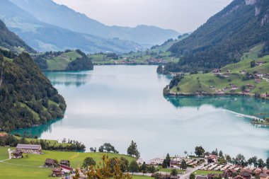 BRIENZ, SWITZERLAND/ EUROPE - SEPTEMBER 22:  View near Brienz in
