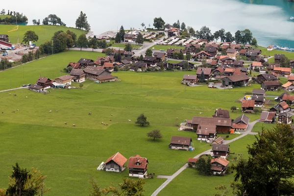 BRIENZ, SWITZERLAND/ EUROPE - SEPTEMBER 22:  View near Brienz in — Stok fotoğraf