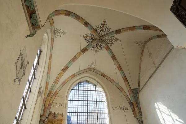 BRUGES, BÉLGICA / EUROPA - SETEMBRO 25: Vista interior de St. Sa — Fotografia de Stock