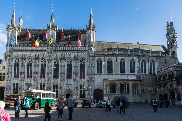 Brygge, Belgien / Europa - 25 September: Provincial Palace i Mar — Stockfoto