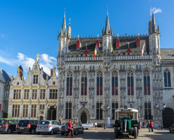 Брюгге, Бельгія / Європи - 25 вересня: провінційний палац у Мар — стокове фото