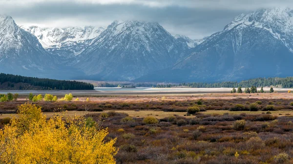 Autumn in the Grand Tetons — Stock Photo, Image