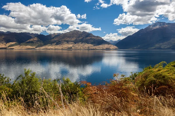Vista sul lago di Wanaka — Foto Stock