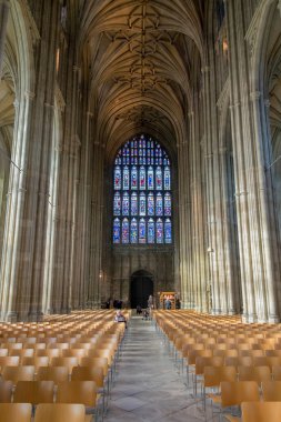 Canterbury, Kent/Uk - 12 Kasım: Canterbury, iç görünüm