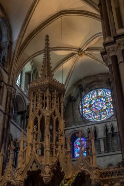 Canterbury, Kent/Uk - 12 Kasım: Canterbury, iç görünüm