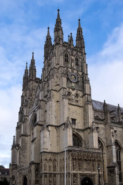 Canterbury, Kent/Uk - listopad 12: Pohled Canterburské katedrály — Stock fotografie