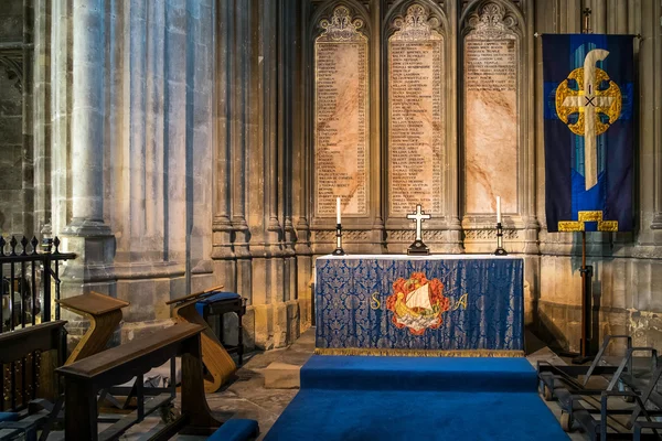 CANTERBURY, KENT / UK - NOVEMBER 12: Interior view of Canterbury — стоковое фото