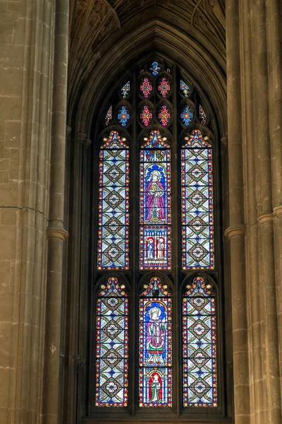 CANTERBURY, KENT / UK - 12 NOVIEMBRE: Vista interior de Canterbury — Foto de Stock