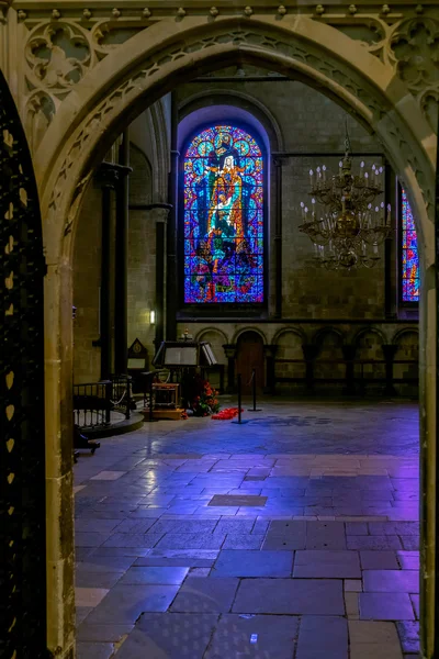 CANTERBURY, KENT / UK - NOVEMBER 12: Interior view of Canterbury — стоковое фото