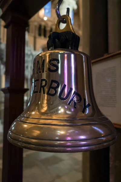 CANTERBURY, KENT / UK - NOVEMBER 12: HMS Canterbury Bell in Cante — стоковое фото