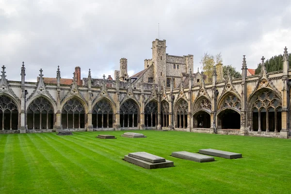 CANTERBURY, KENT / Royaume-Uni - 12 NOVEMBRE : Vue des cloîtres de Can — Photo