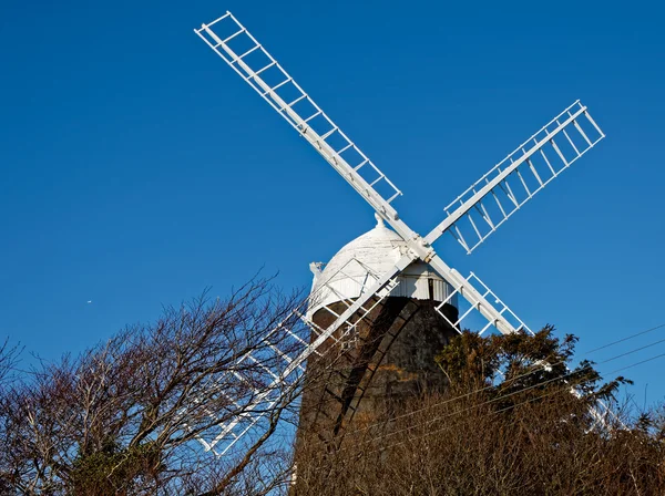 Clayton, east sussex / uk - januar 3: jack windmill on a winter ' — Stockfoto