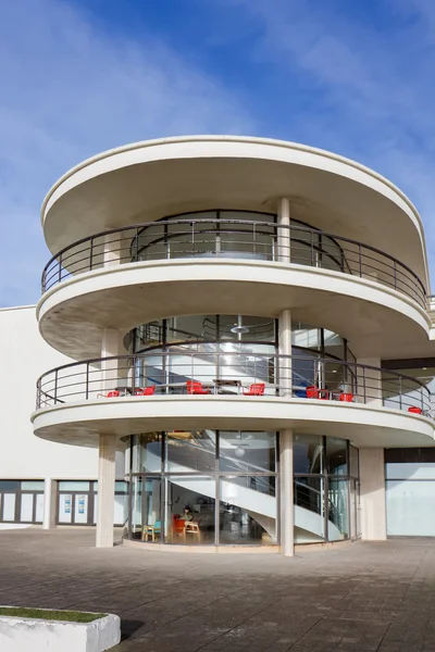 Bexhill-on-sea, east sussex / uk - januar 11: de la warr pavilio — Stockfoto