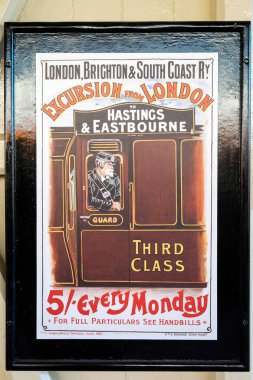 SHEFFIELD PARK, EAST SUSSEX/UK - NOVEMBER 22 : Old advertising s