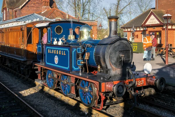 SHEFFIELD PARK, ESTE DE SUSSEX / Reino Unido - 22 de noviembre: Bluebell Steam Tr — Foto de Stock