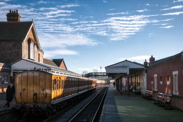 SHEFFIELD PARK, EAST SUSSEX/UK - NOVEMBER 22 : Carriages waiting — Stock Fotó