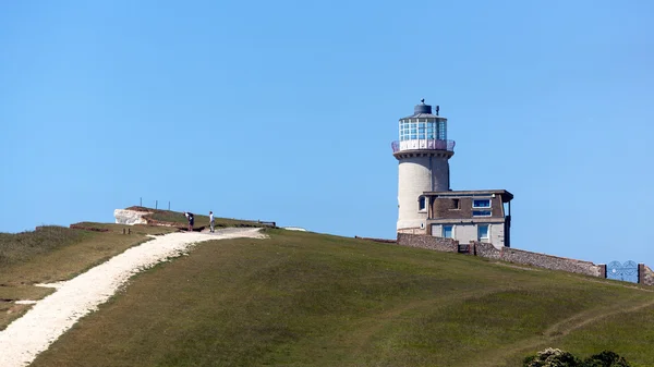 BEACHEY HEAD, SUSSEX/UK - MAY 11 :  The Belle Toute Lighthouse a — Zdjęcie stockowe