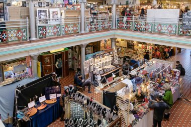 LONDON - DEC 9 : View of the Market Hall at Camden Lock in Londo