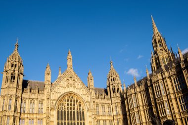 Londra - Aralık 9: Londra Meclis'te evlerin görünümünü d