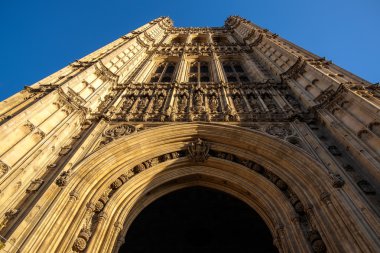 Londra - Aralık 9: Londra Meclis'te evlerin görünümünü d
