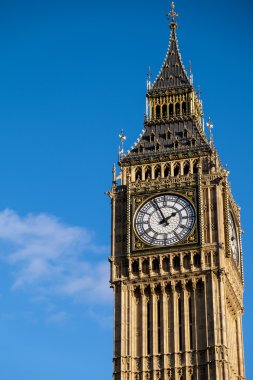 Londra - Aralık 9: Londra'da 9 Aralık günü 20 Big Ben görünümünü yakından