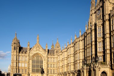 Londra - Aralık 9: Londra Meclis'te evlerin görünümünü d