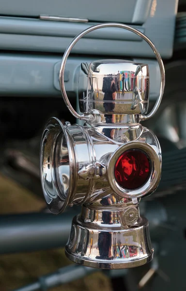 GOODWOOD, WEST SUSSEX/UK - SEPTEMBER 14 : Close-up Rear Lamp on — Stock Photo, Image