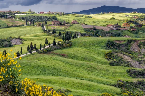 Val d'Orcia in Toscana — Foto Stock