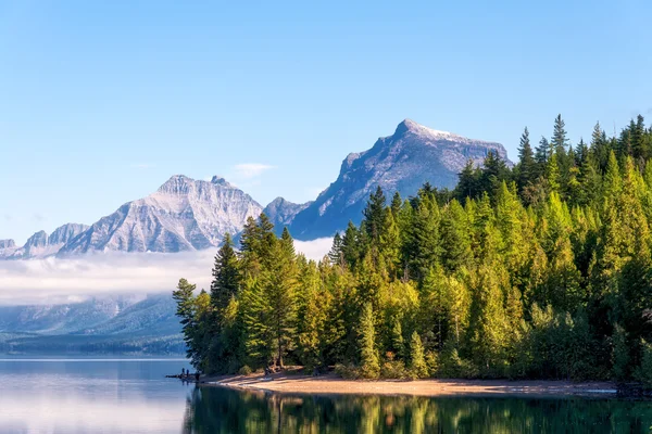 Vista del lago McDonald — Foto de Stock