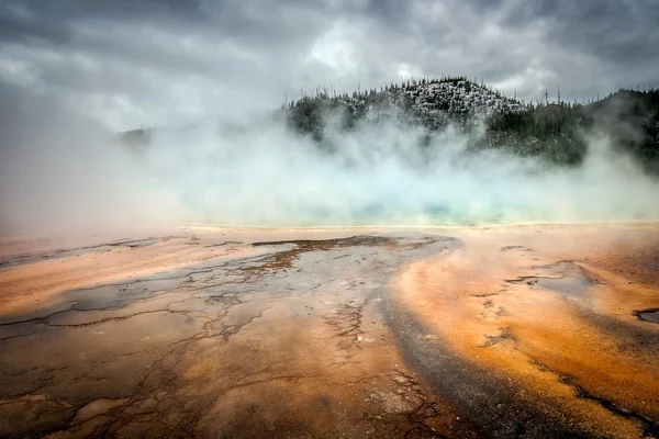 Grand Prizmatik bahar Yellowstone — Stok fotoğraf