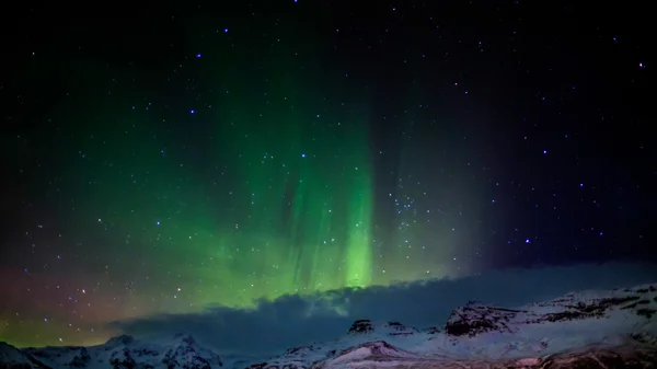 Northern Lights Southern Iceland — Stock Photo, Image