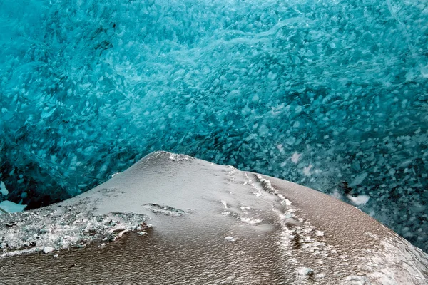 Crystal Ice Cave near Jokulsarlon — Stock Photo, Image