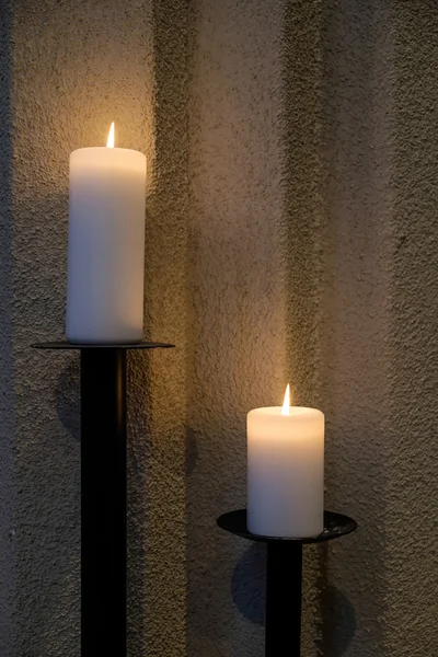 REYKJAVIK/ICELAND - FEB 04 : Interior View of the Hallgrimskirkj — Stock Photo, Image