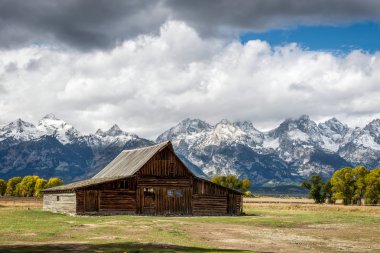 Jackson, Wyoming/ABD - 1 Ekim: Görünüm, Mormon satır Vale yakınındaki