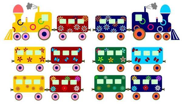 Train pour enfants — Image vectorielle