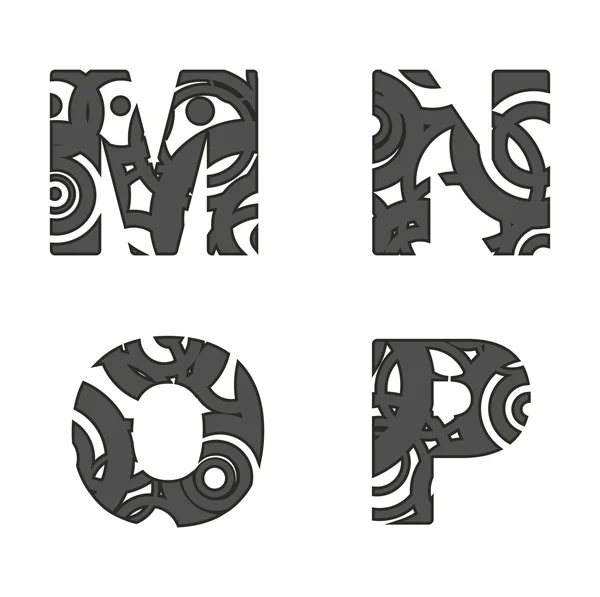 抽象字母 — 图库矢量图片