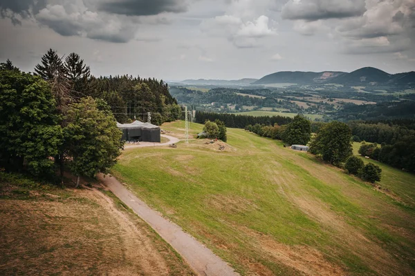 Zacler Tjeckien August 2020 Stachelberg Fästning Nära Zacler Krkonose Mountain — Stockfoto