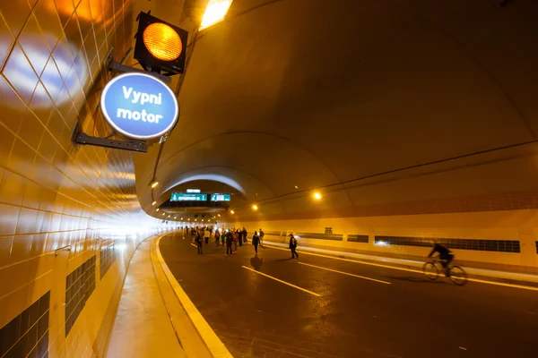 Tunnel Blanka — Stockfoto