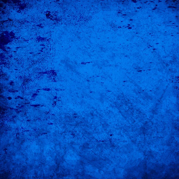 Texture de mur bleu grunge — Photo