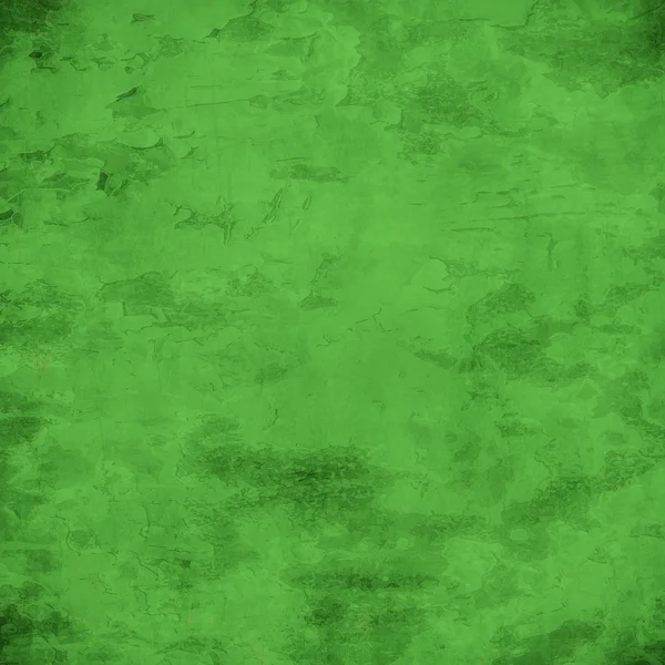 绿色 grunge 墙纹理 — 图库照片