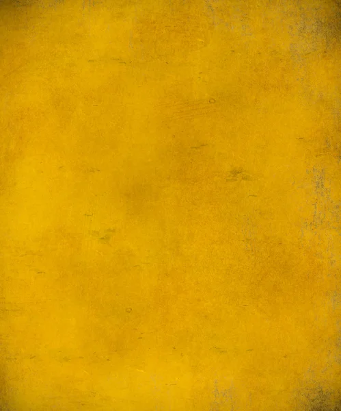 Gele grunge muur textuur — Stockfoto