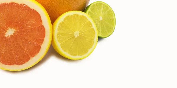 Lemon and orange — Stock Photo, Image