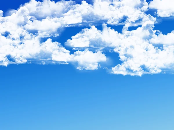 Blue sky background — Stock Photo, Image