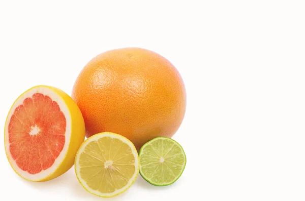 Limón fresco, limón y naranja —  Fotos de Stock