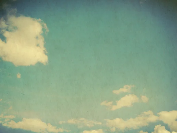 Himlen i retrostil — Stockfoto