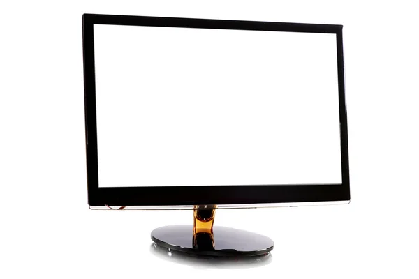 Computer monitor isolated — Stock Photo, Image